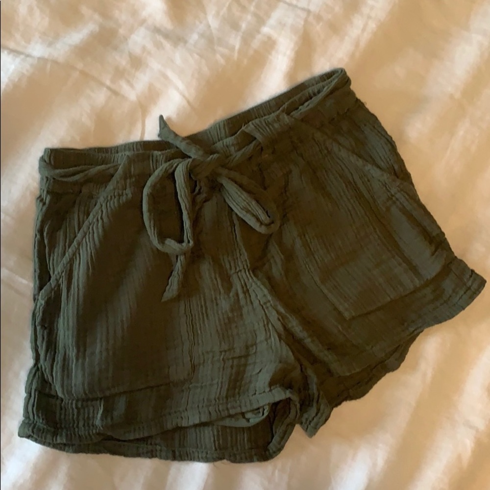 Dark Green Shorts